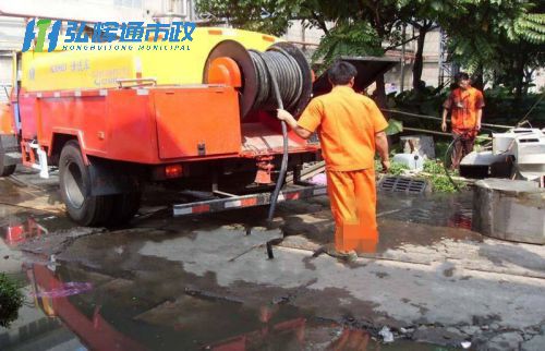 渭塘下水道清洗